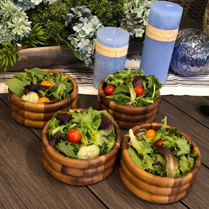Individual Salad Bowl x 4 - Trendha