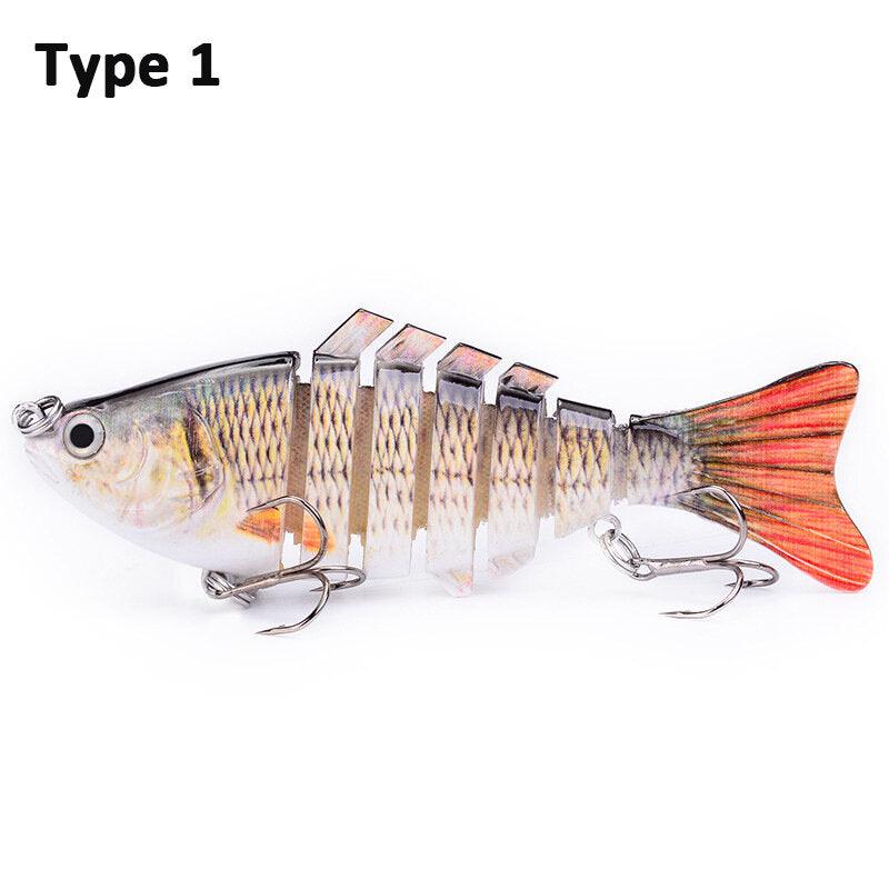 ZANLURE 10cm 15g Corrosion Resistant Freshwater And Seawater Universal Simulation Bait Multi-section lures Submerged Fishing Lures Fishing Lures - Trendha