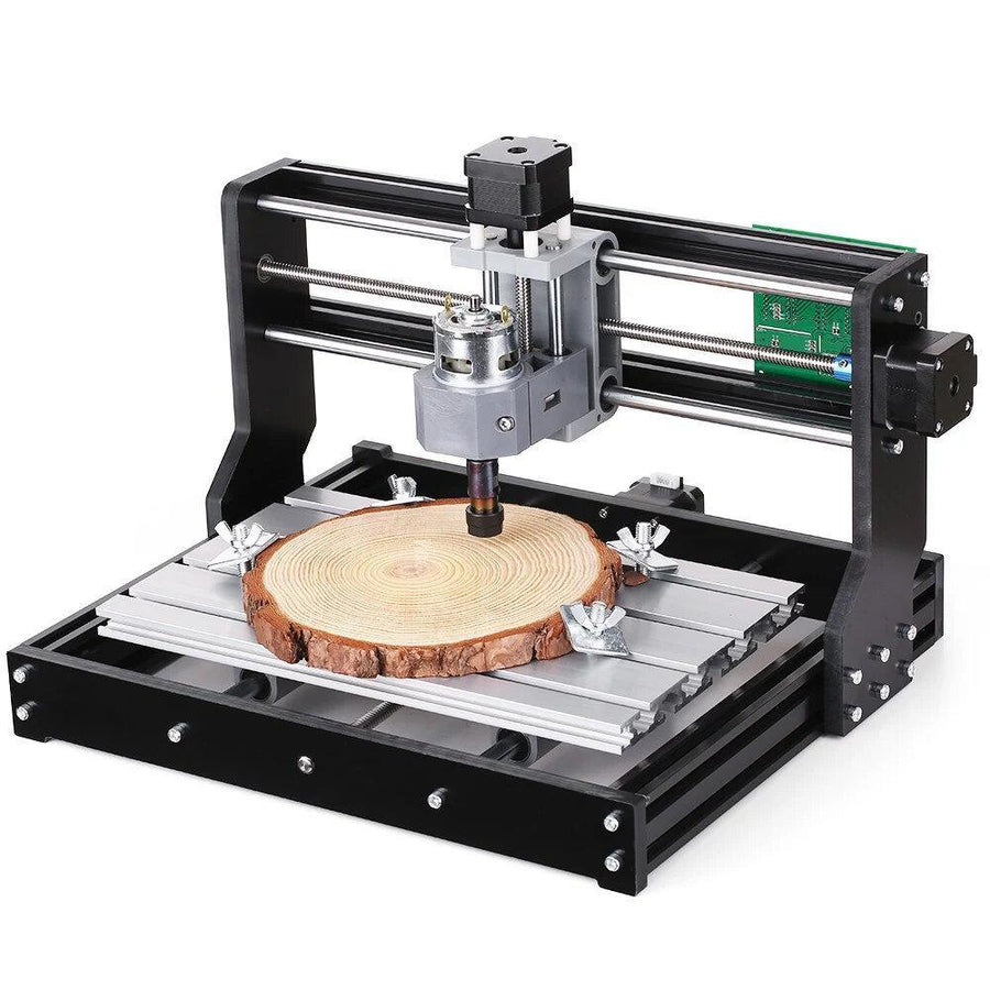 3018 Pro 3 Axis Mini DIY CNC Router Adjustable Speed Spindle Motor Wood Engraving Machine Milling Engraver - Trendha