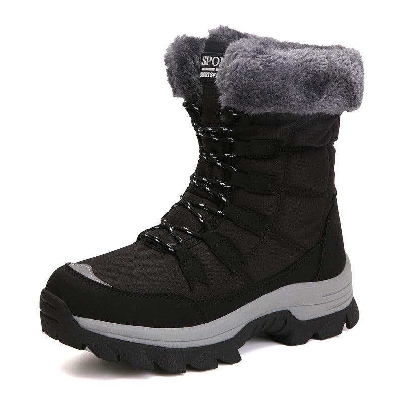 Large Size Cotton Shoes High-top Snow Boots Women's Shoes - Trendha