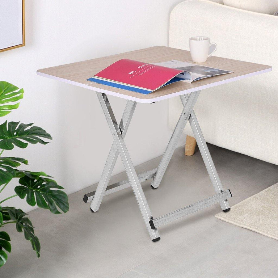 Portable Folding Table Home Dining Table Casual And Convenient Folding Table - Trendha