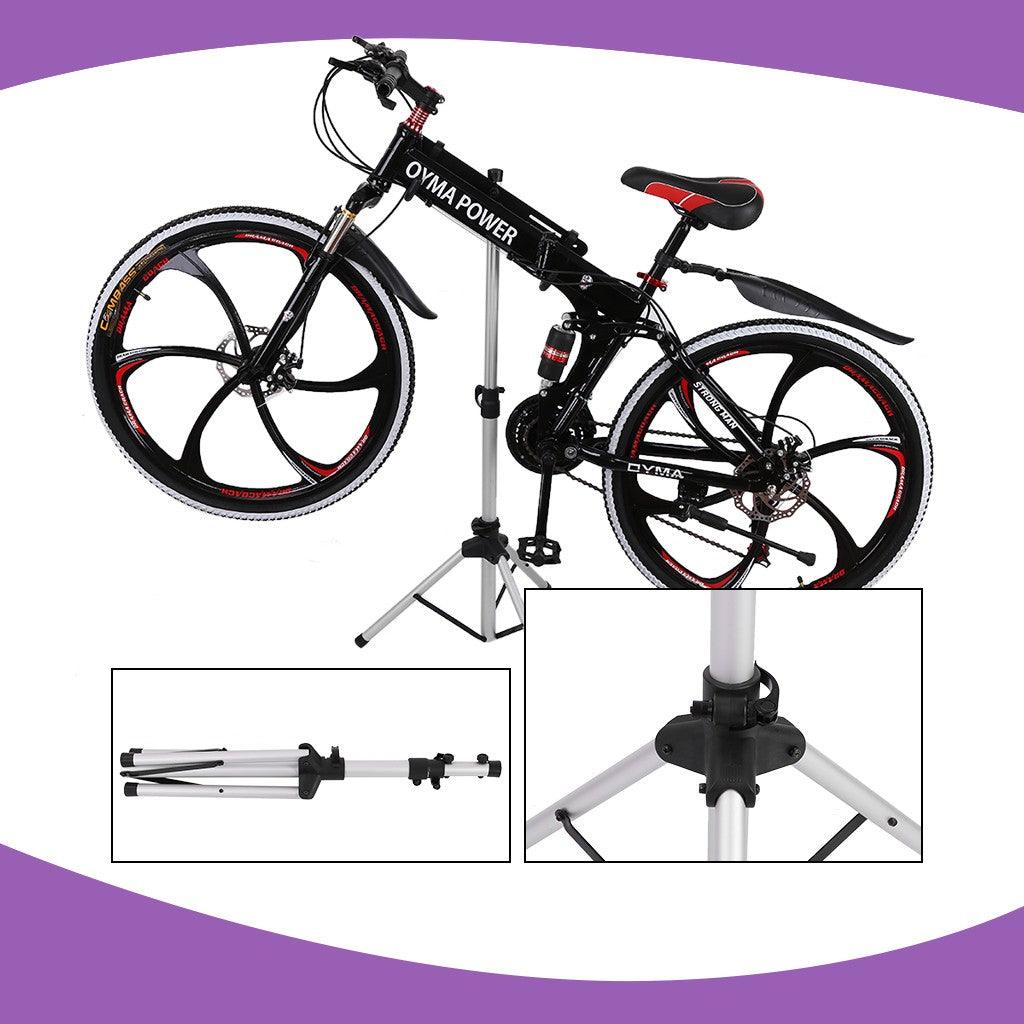 Steel Bike Bicycle Maintenance Mechanic Adjustable Repair Rack Work Stand Holder - Trendha