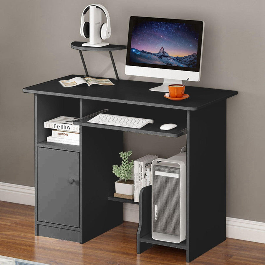 Home Desktop Computer Desk With lockers Home Small Desk Dormitory Study Table - Trendha