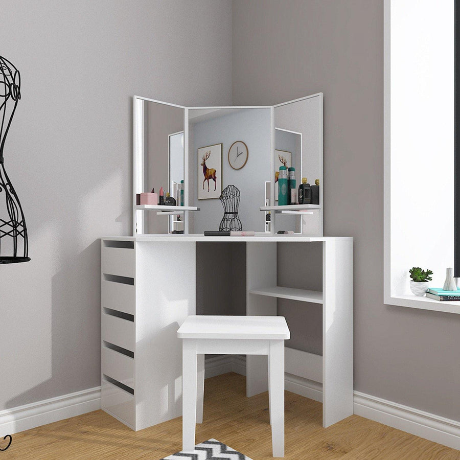 Modern Bedroom Storage Cabinet Dressing Table With Drawer Dressing Table - Trendha