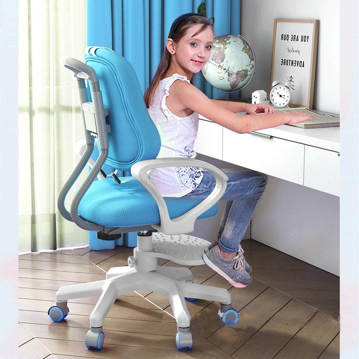 Childrens Learning Chair Ergonomic Design Sitting Posture Correction Desk Chair - Trendha