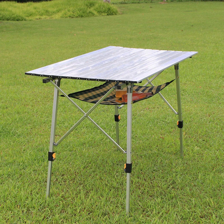 Outdoor Aluminum Folding Table Ultralight Portable Camping Table - Trendha