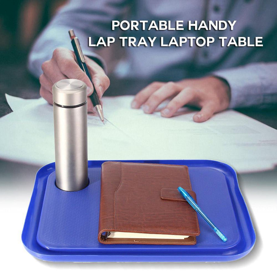 Lap Desk For Laptop Chair Student Studying Homework Writing Portable Dinner Tray - Trendha