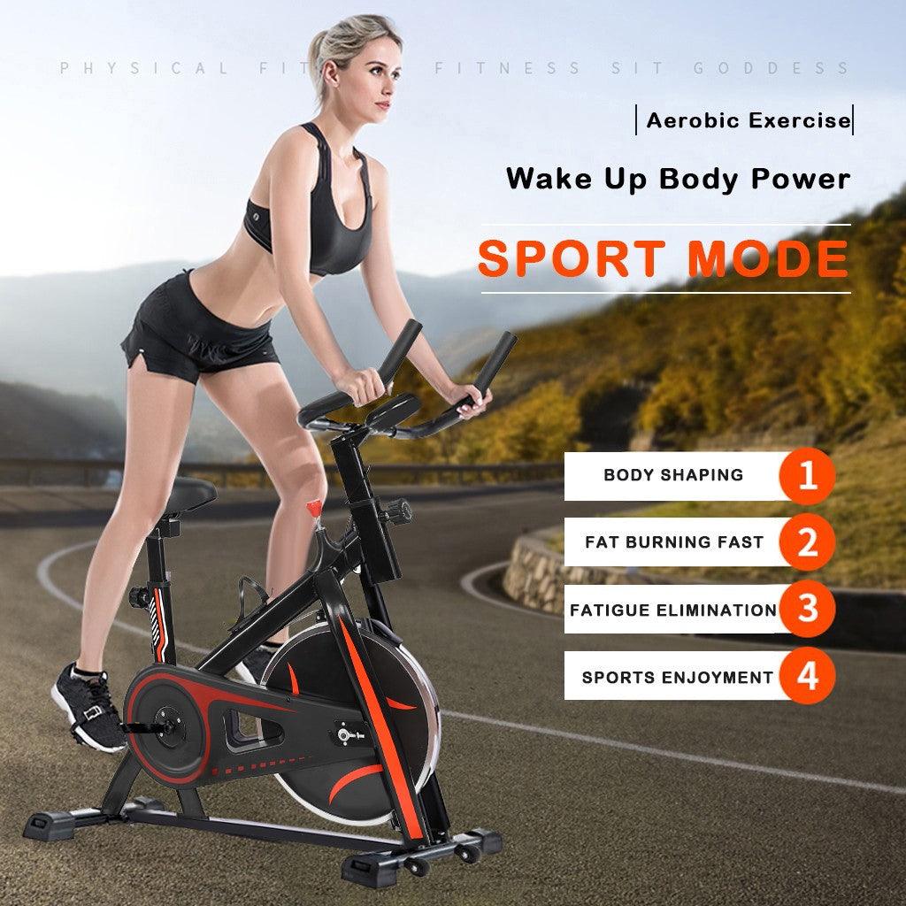 Bicycle Cycling Exercise Stationary Bike Cardio Workout Home Indoor - Trendha