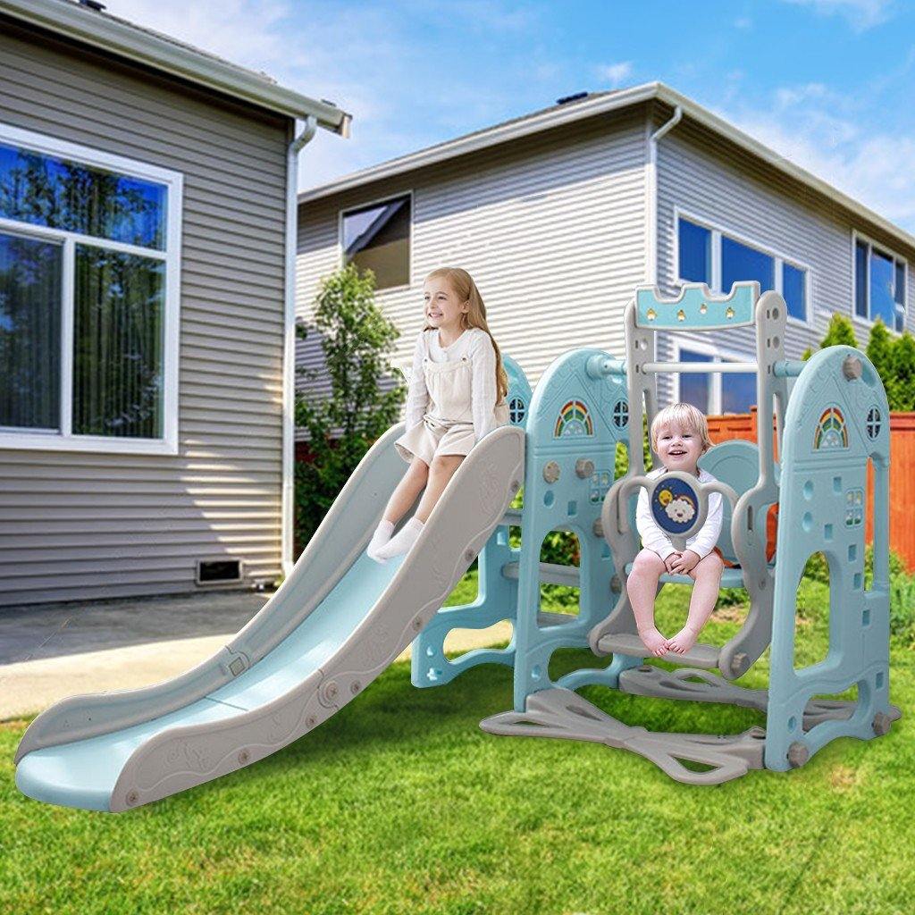 Toddler Mountaineering And Swing Set, Suitable For Indoor And Backyard Baskets - Trendha