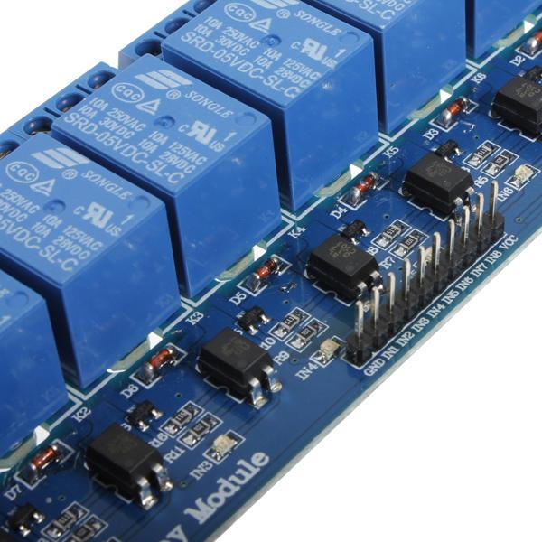 5V 8 Channel Relay Module Board PIC AVR DSP ARM - Trendha