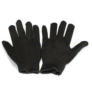 Outdoor Camping Stainless Steel Wire Safety Anti-Slash Gloves - Trendha