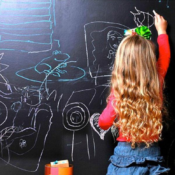 60x200CM Blackboard Wall Sticker Waterproof Chalkboard Decal Home - Trendha