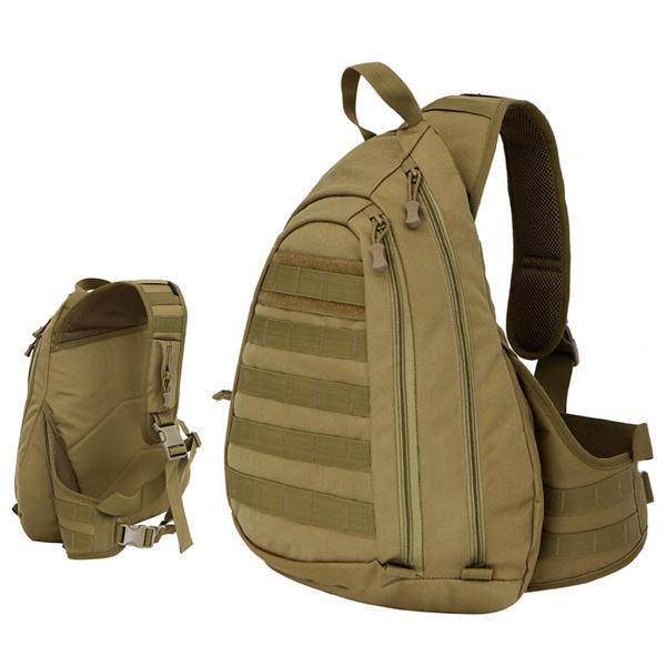 Men's Outdoor Camouflage Bag Large Capacity Chest Bag Messenger - Trendha