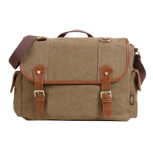 KAUKKO Mens Casual Canvas Shoulder Bag Outdoor Messenger Bags - Trendha