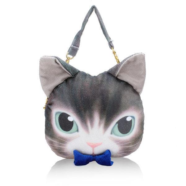 Women Lovely Cat Bowknot Crossbody Bags Handbags Coin Purse Zipper Wallet Card Holder - Trendha