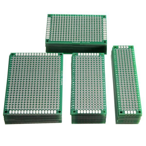 Geekcreit® 40pcs FR-4 2.54mm Double Side Prototype PCB Printed Circuit Board - Trendha