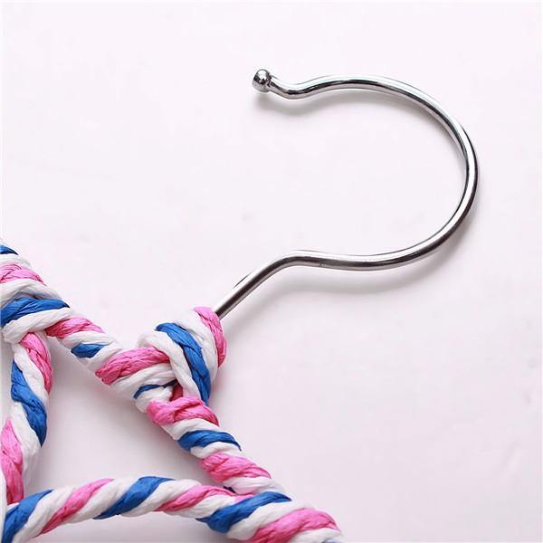 Clothes Tie Belt Shawl Scarf Hanger Holder Closet Organizer Hook 9-28 Ring - Trendha