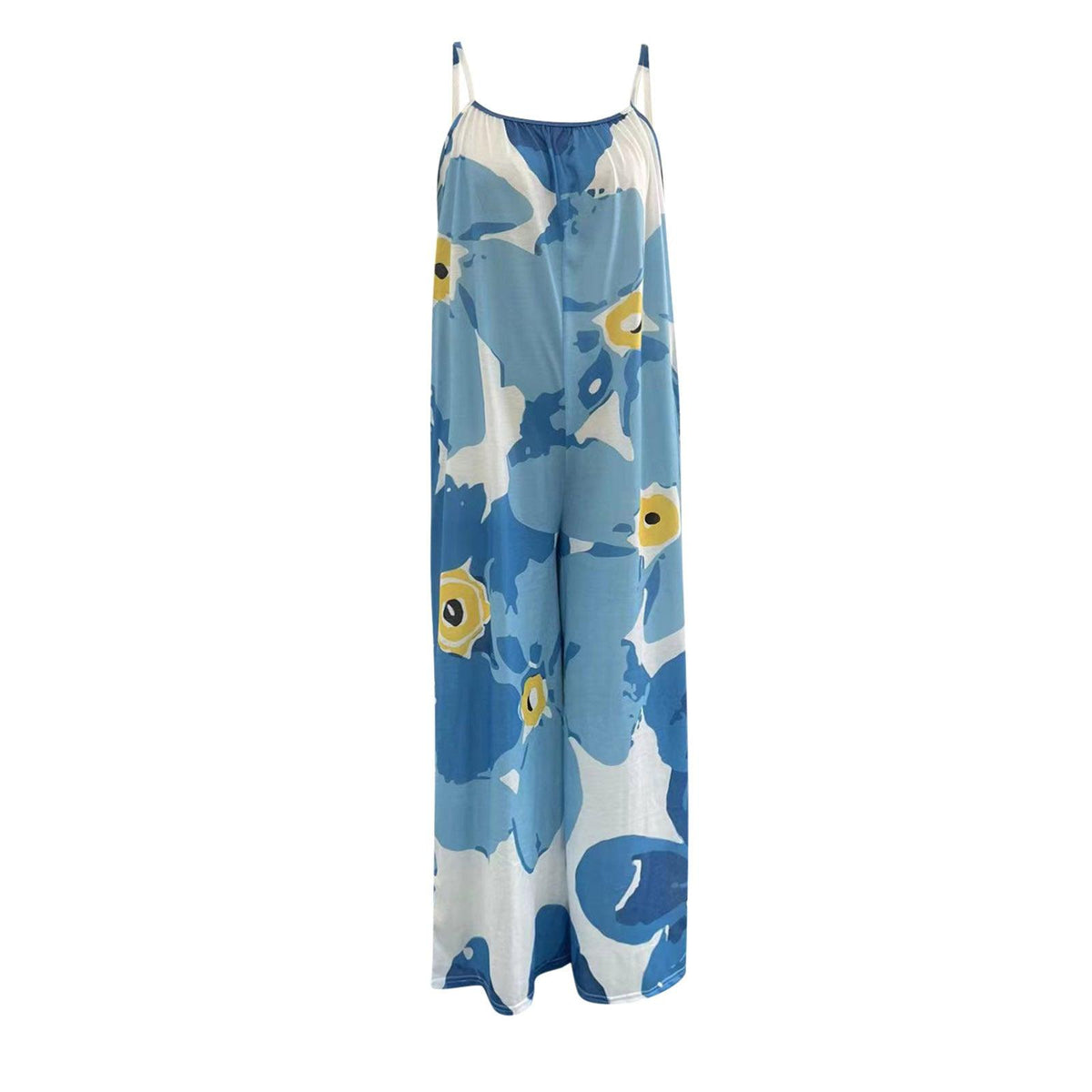 Women's Fashion Camisole Tie Dye Jumpsuit - Trendha