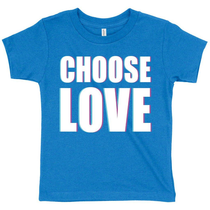 Toddler Choose Love T-Shirt - Love Graphic T-Shirt - Trendha