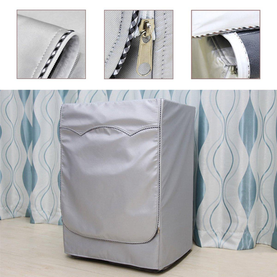 Washing Machine Dustproof Zipper Cover Turbine Roller Protect Waterproof - Trendha