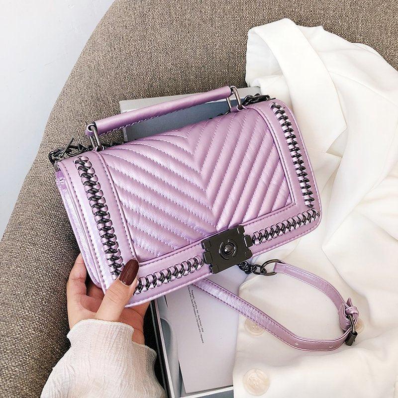 Fashion Chain Shoulder Messenger Bag European And American Style Popular Handbag - Trendha