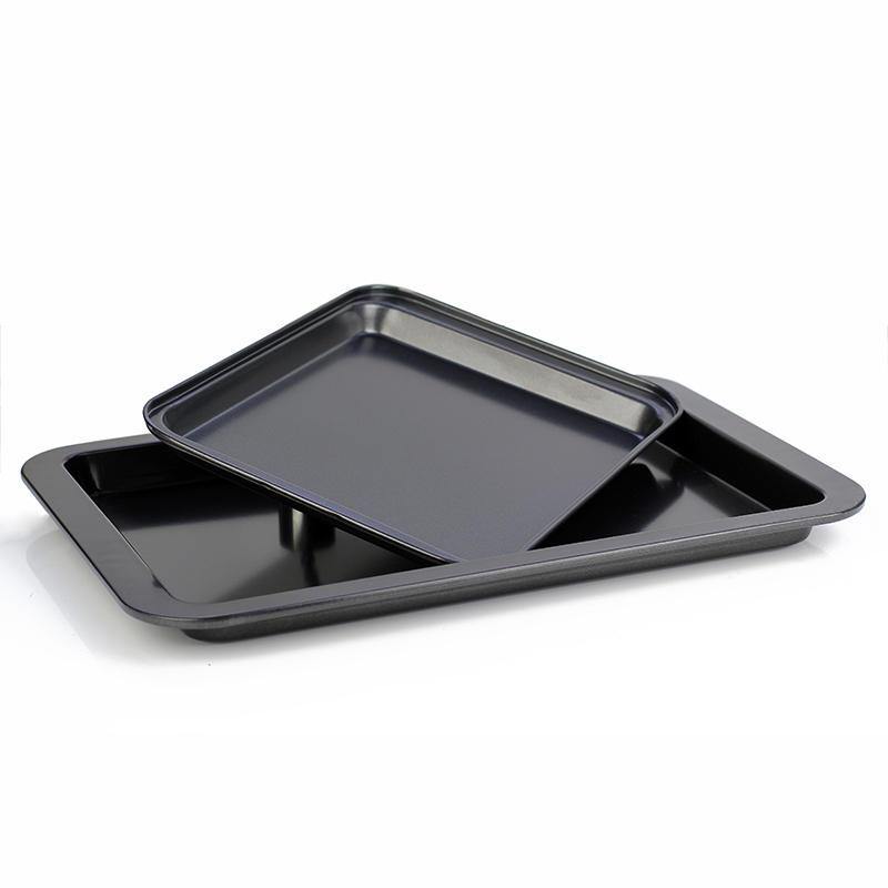 KC-OP03 Stainless Steel Non-stick Rectangular Cake Mold Bread Cookie Sheet Tray Oven Pan - Trendha