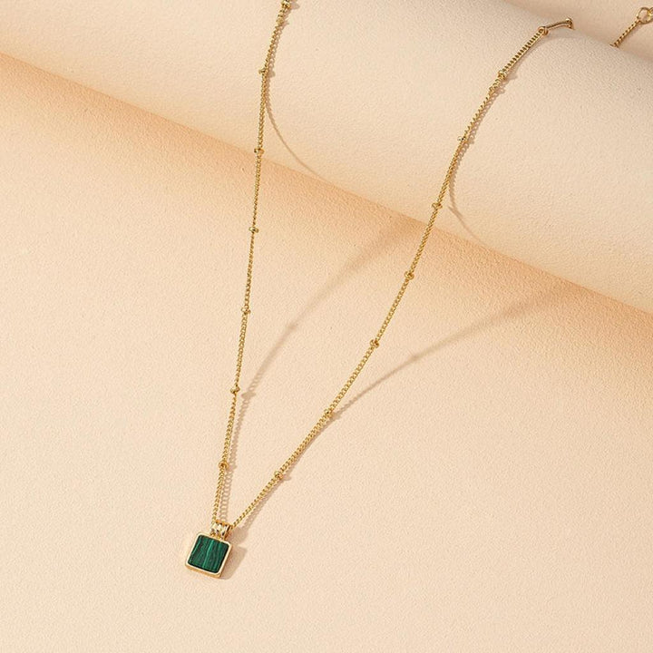 Turquoise Pendant Necklace - Trendha