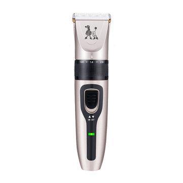 15W Pet Dog Cordless Electric Hair Clipper Thick Fur Hair Cat Grooming Trimmer 110-240V - Trendha