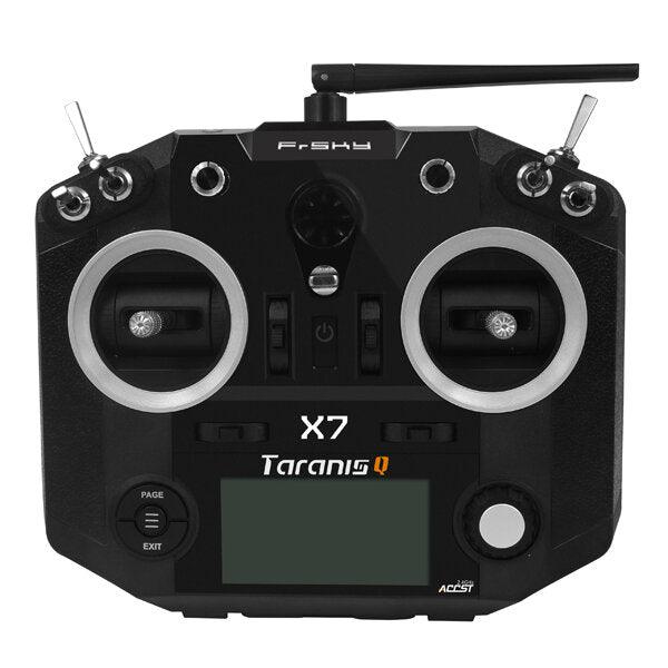 FrSky ACCST Taranis Q X7 Transmitter 2.4G 16CH Mode 2 White Black International Version for RC Drone - Trendha