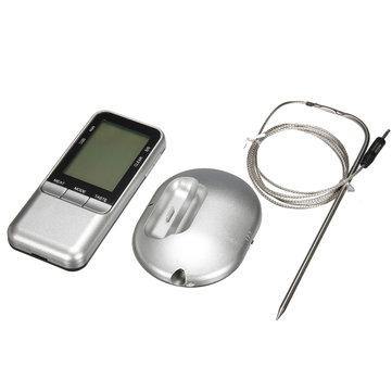 Wireless Digital Display LCD Thermometer For BBQ Grill Meat Kitchen Oven Food Cooking - Trendha