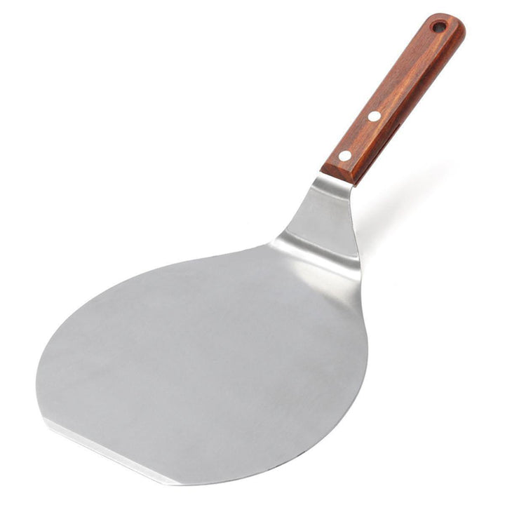 13 Inch Stainless Steel Pizza Plate Spatula Peel Shovel Cake Lifter Holder Baking Tool - Trendha