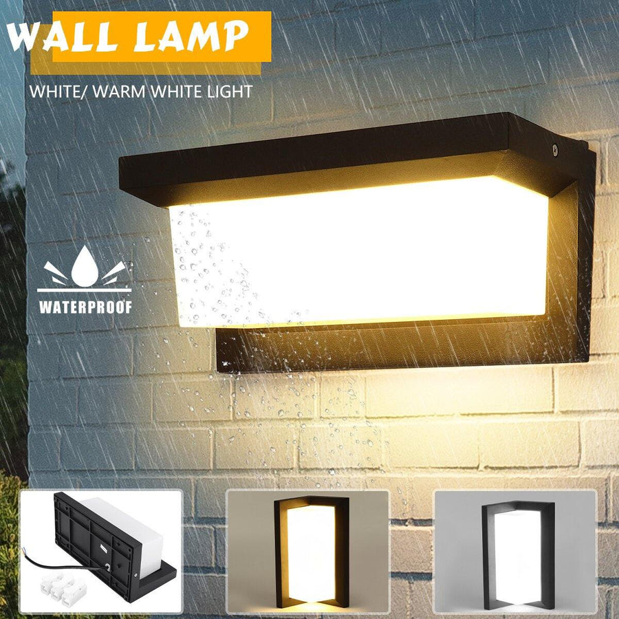 Waterproof COB LED Wall Light Indoor Outdoor Stair Hotel Garden Lamp Warm White - Trendha