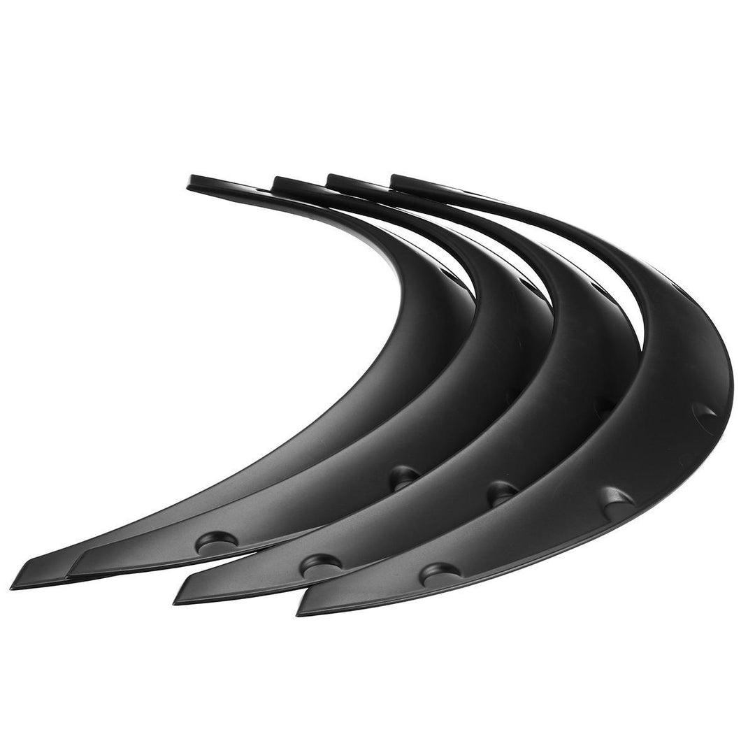 4Pcs 2 Inch/50mm Universal Flexible Car Wheel Fender Flares Extra Wide Body Wheel Arches - Trendha