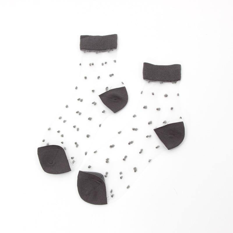 Women Summer Thin Breathable Middle Tube Socks - Trendha