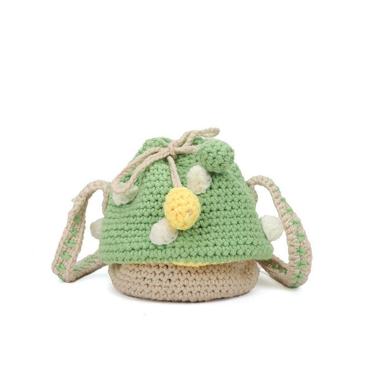 New Style Hand-knitted Wool Handbags - Trendha