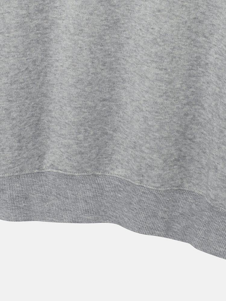 Women Letter Print Pullover Long Sleeve Casual Sweatshirt - Trendha