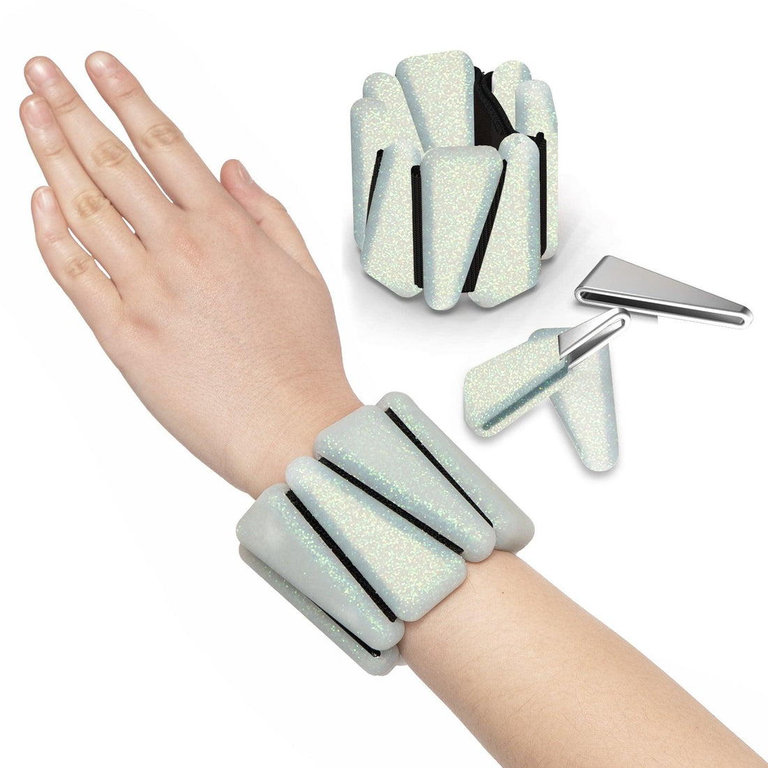 Adjustable Silicone-Covered Wrist or Ankle Weight