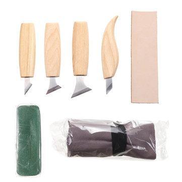 7Pcs Wood Carving Cutter Peeling Curved Woodwork Sculptural Carving Tool Set - Trendha