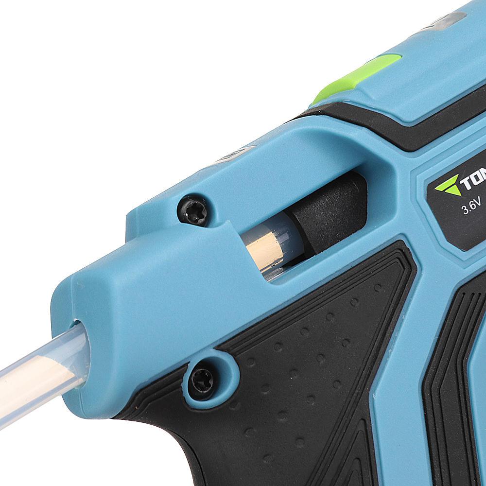 Tonfon 3.6V 2000mAh Cordless Hot Glue Guns Kits USB Rechargable Melt Glue Kits with 10 Glue Sticks - Trendha