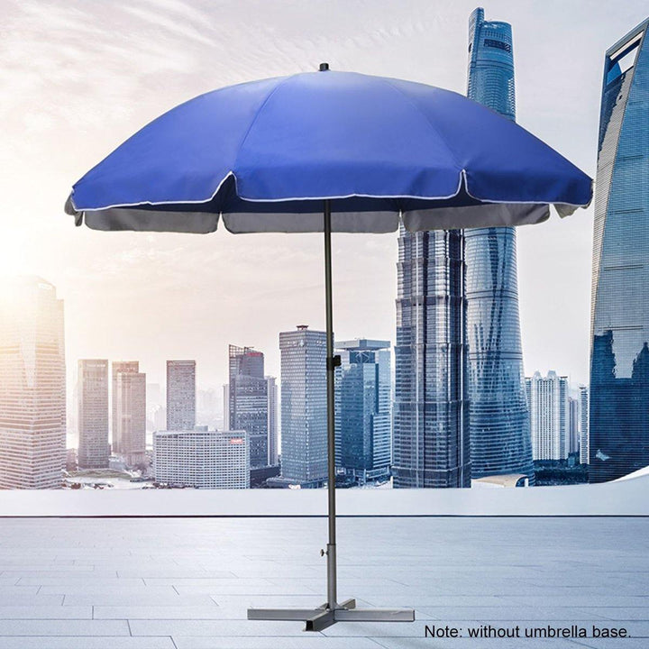 180CM Diameter Outdoor Garden Patio Beach Umbrella Parasol Sun Shade Umbrella UV Sun Protection Shelter - Trendha