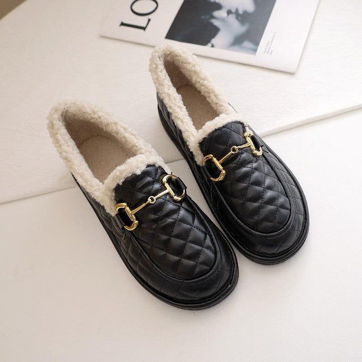Flat-bottomed All-match Maternity Cotton Scoop Shoes - Trendha