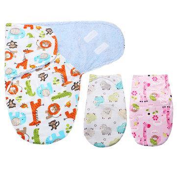 Unisex Newborn Cosy Secure Baby Swaddle Blanket Wrap Sleeping Bag For Pram Cribs - Trendha
