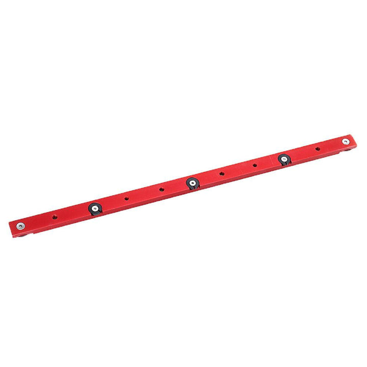 Red 300-880mm Aluminum Alloy Rail Miter Bar Slider Sliding Bar Table Saw Gauge Rod Miter Gauge for T-slot T-track Miter Track Jig Fixture Slot Router Table Woodworking Tool - Trendha