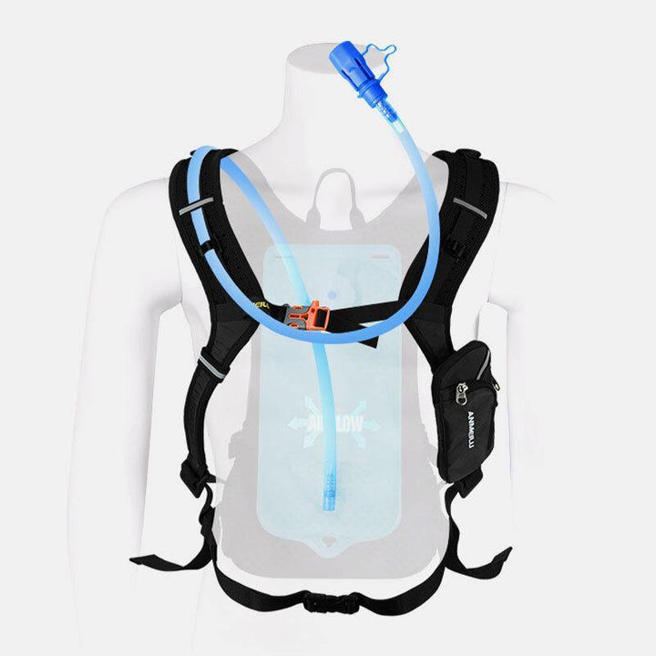 Women & Men Waterproof Reflective Cycling Outdoor Running Mountaineering Hiking Backpack With Detachable Phone Pocket Net Bag - Trendha