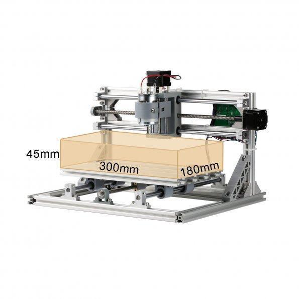 3018 3 Axis Mini DIY CNC Router Standard Spindle Motor Wood Engraving Machine Milling Engraver - Trendha