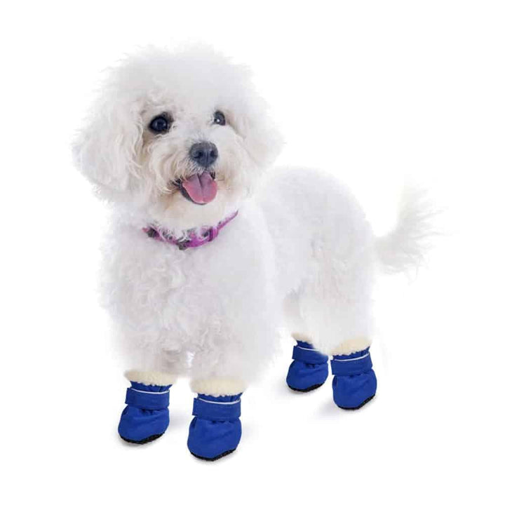 Anti-Slip Winter Dog Shoes 4 pcs Set - Trendha