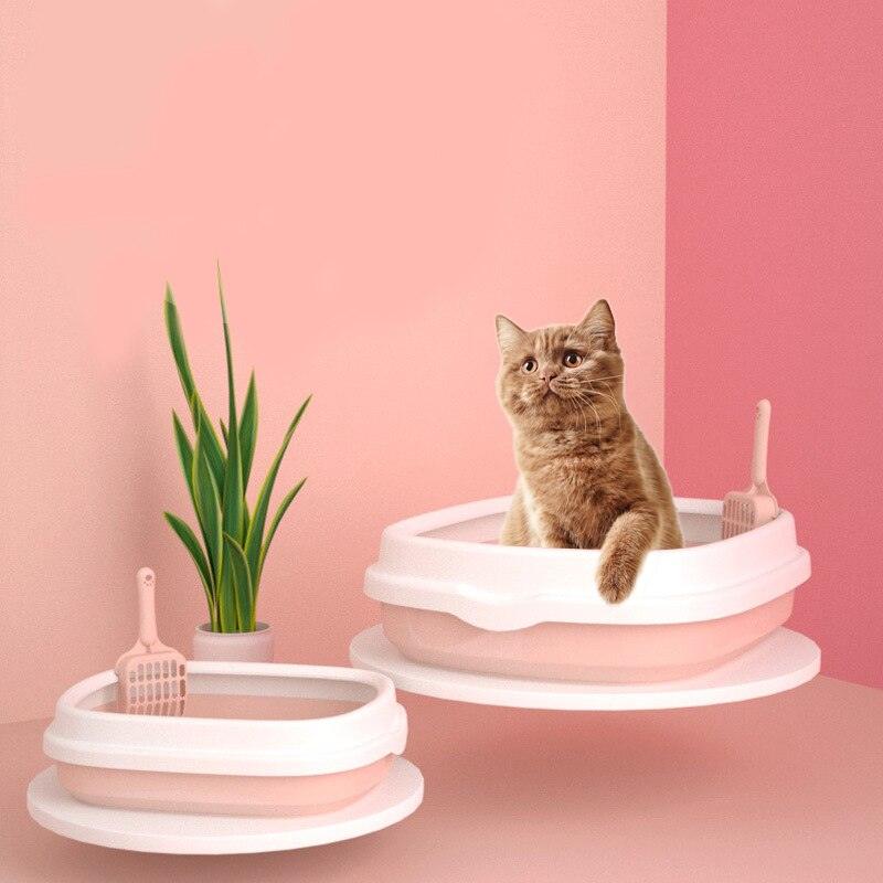 Anti-Splash Toilet with Scoop for Cats