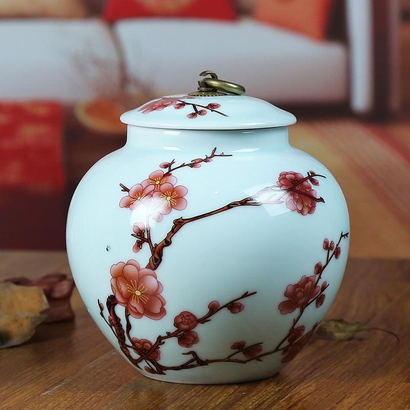 Asian Style Handmade Ceramic Tea Jars - Trendha