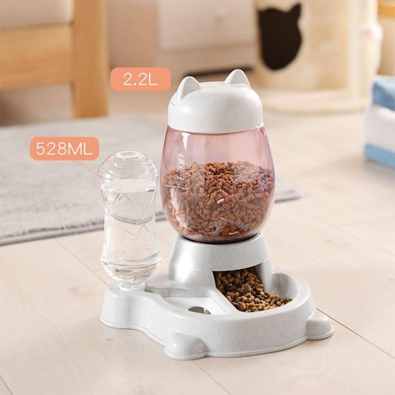 Automatic Pet Food and Water Dispenser - Trendha