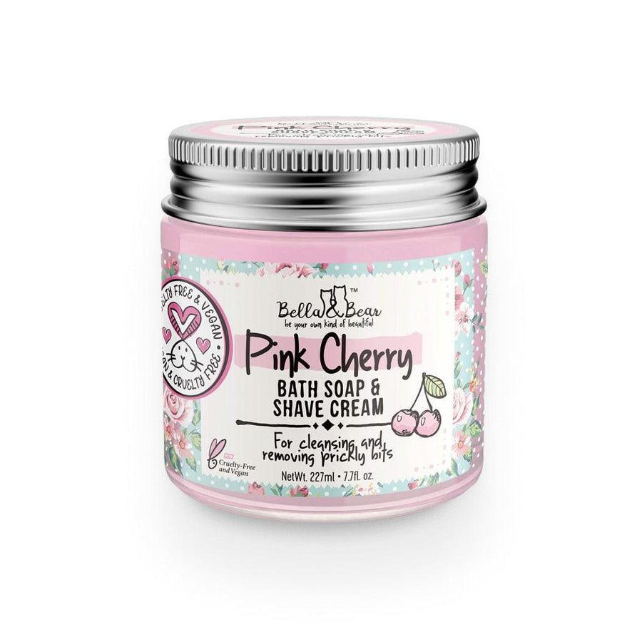 Pink Cherry Whipped Bath Soap & Shave Cream - Trendha